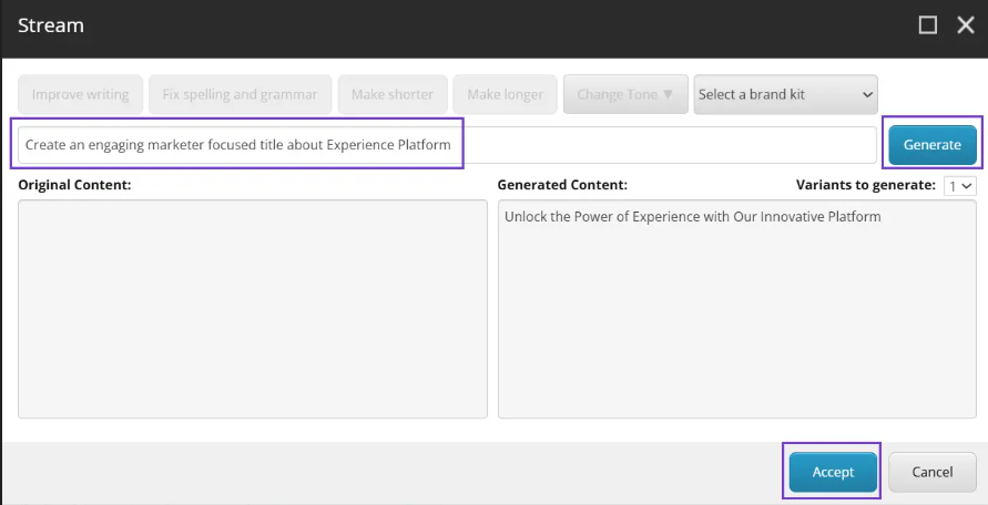 Sitecore Stream | Verndale